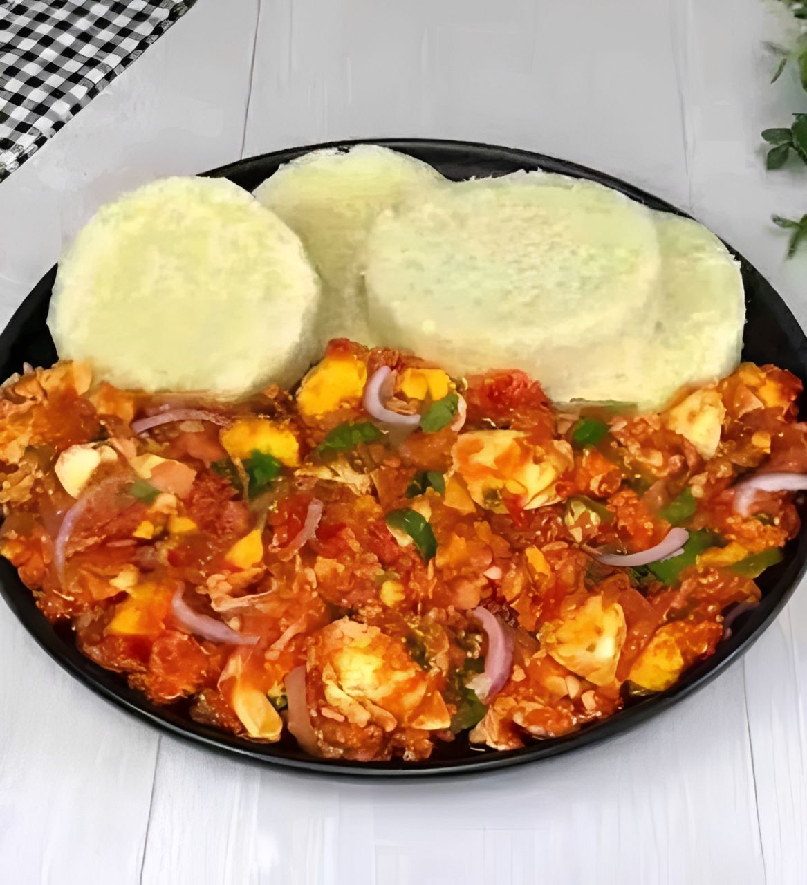 Yam with egg sauce $25.00